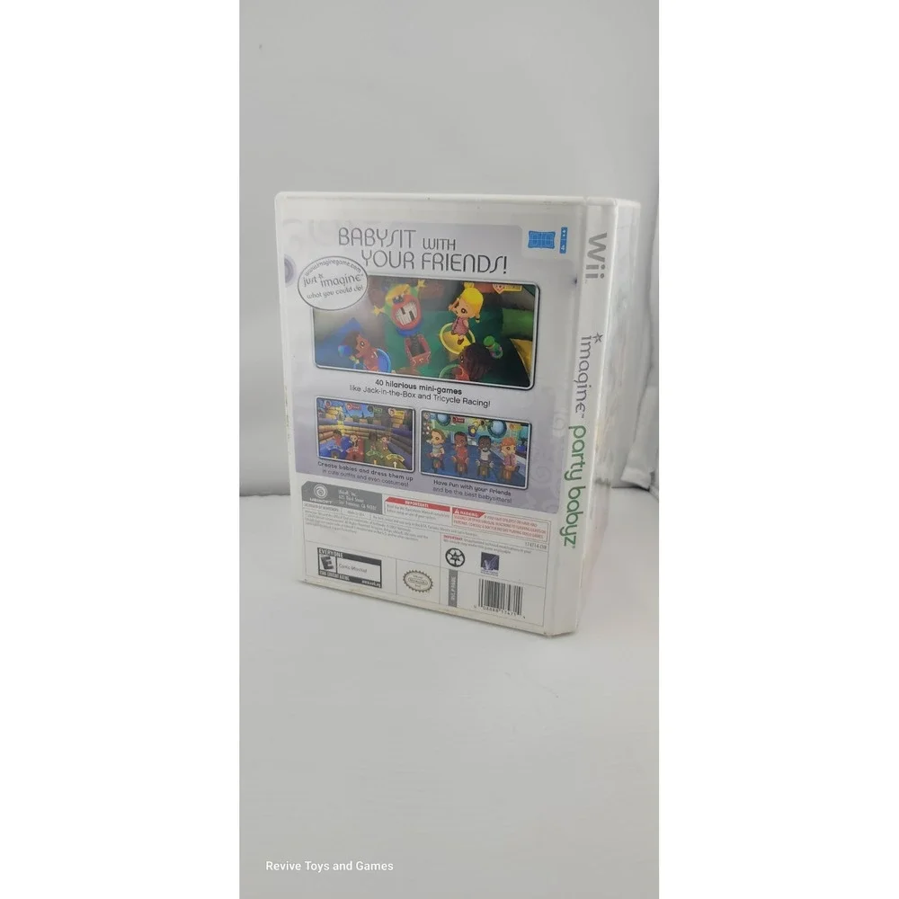 Imagine: Party Babyz (Nintendo  Wii, 2007) CIB Complete Tested and Working Great